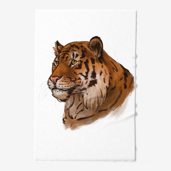 Полотенце «Тигр эскиз»