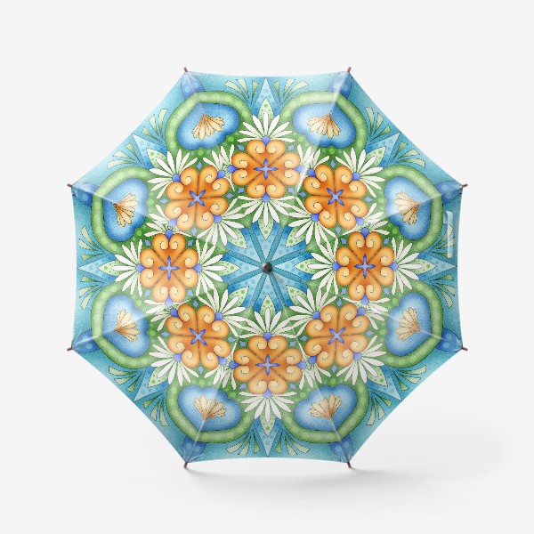 Зонт «Узор в марокканском стиле. Марокканская плитка. Марокко.»