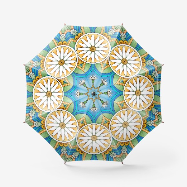 Зонт «Узор в марокканском стиле. Узор в марокканском стиле. Марокканская плитка. Марокко.»