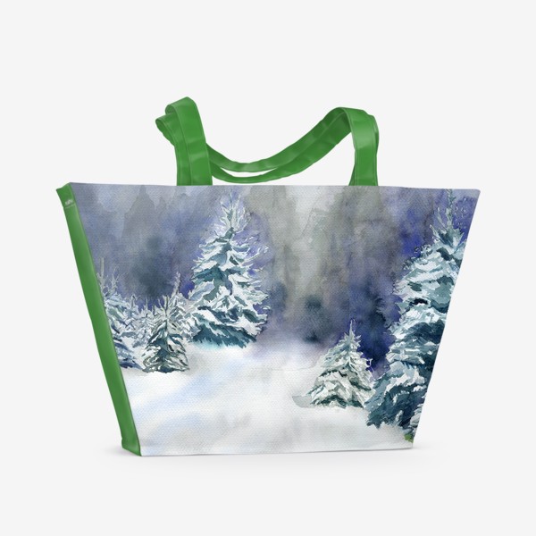 Пляжная сумка «зима»