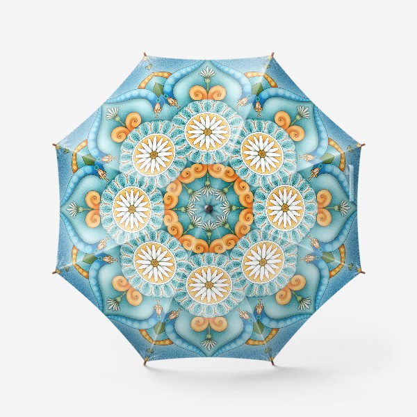 Зонт «Марокканский узор. Узор в марокканском стиле. Марокканская плитка. Марокко.»