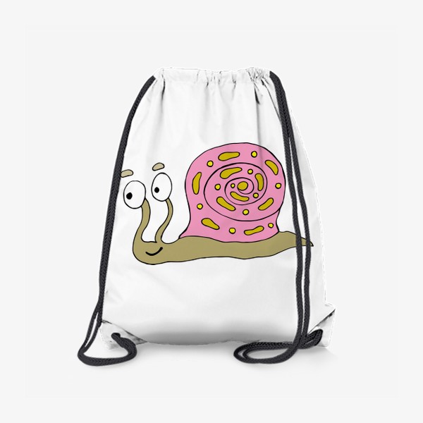Рюкзак «Розовая улитка.»