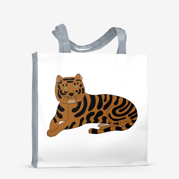 Сумка-шоппер «Новогодний тигр»
