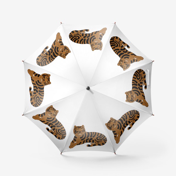 Зонт «Новогодний тигр»