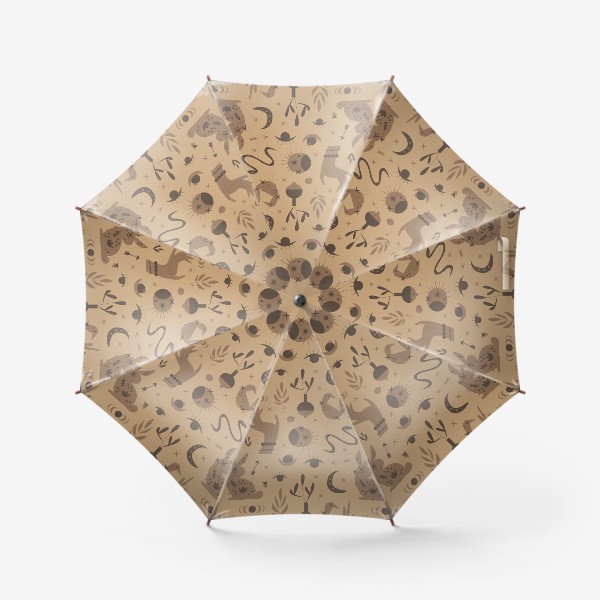 Зонт «Мистический паттерн с руками»