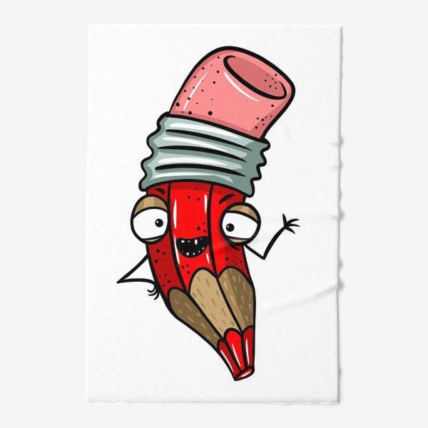 Полотенце «Красный карандаш»