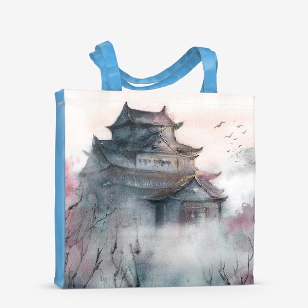 Сумка-шоппер «Японский замок »