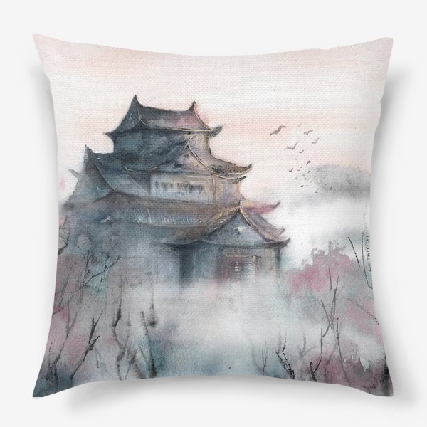 Подушка «Японский замок »