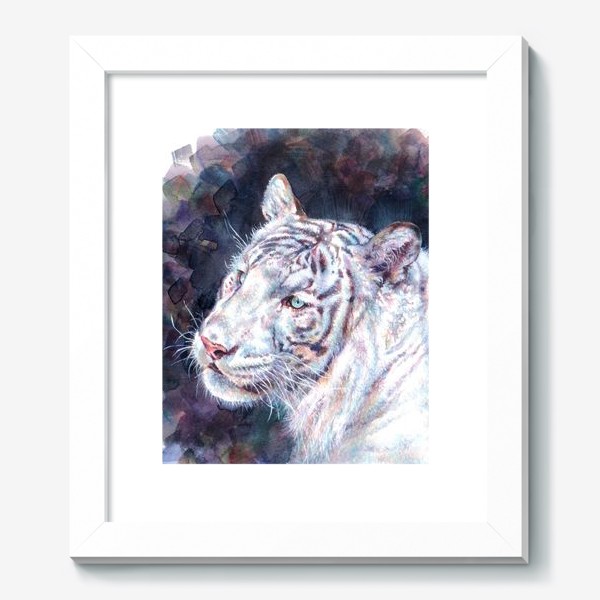 Картина «Белый тигр, год белого тигра »