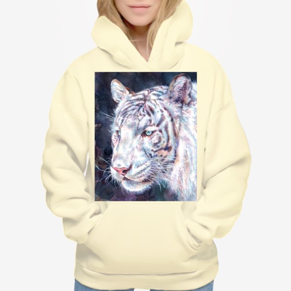 Худи «Белый тигр, год белого тигра »