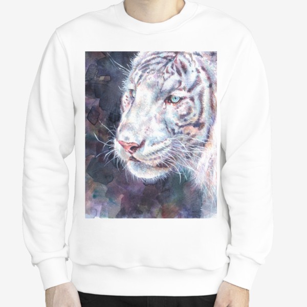 Свитшот «Белый тигр, год белого тигра »