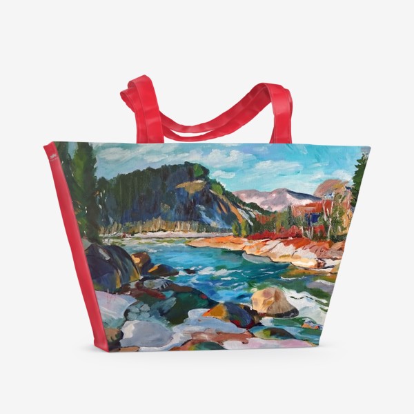 Пляжная сумка «долина реки»