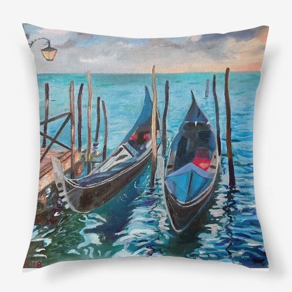 Подушка «две лодки»