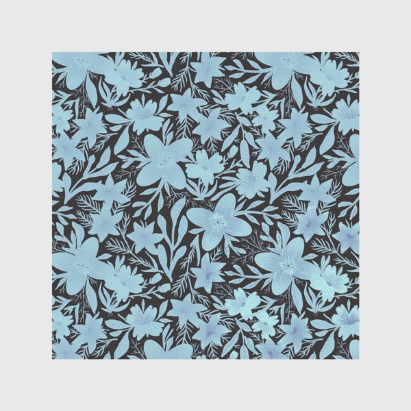 Скатерть «Delicate Blue Floral Pattern»