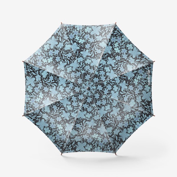 Зонт «Delicate Blue Floral Pattern»