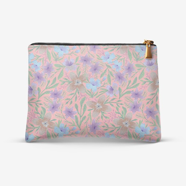 Косметичка «Delicate Pink Floral Pattern»