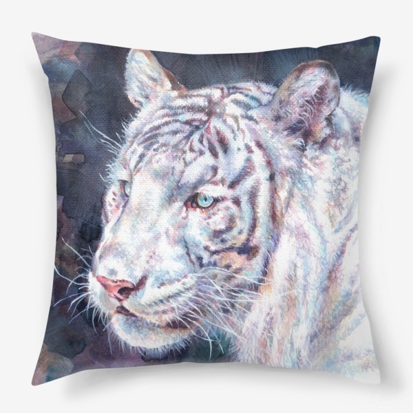 Подушка «Белый тигр, год белого тигра »