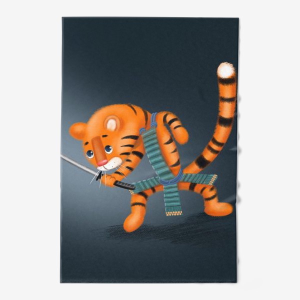 Полотенце «Тигр самурай»