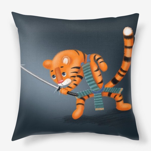 Подушка «Тигр самурай»