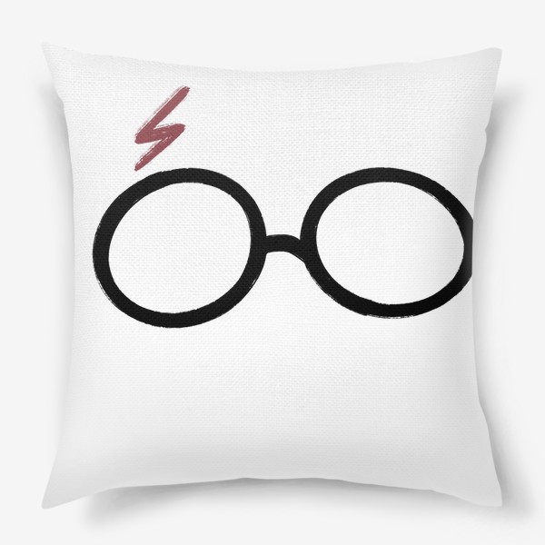 Подушка «Гарри Поттер Шрам и Очки»