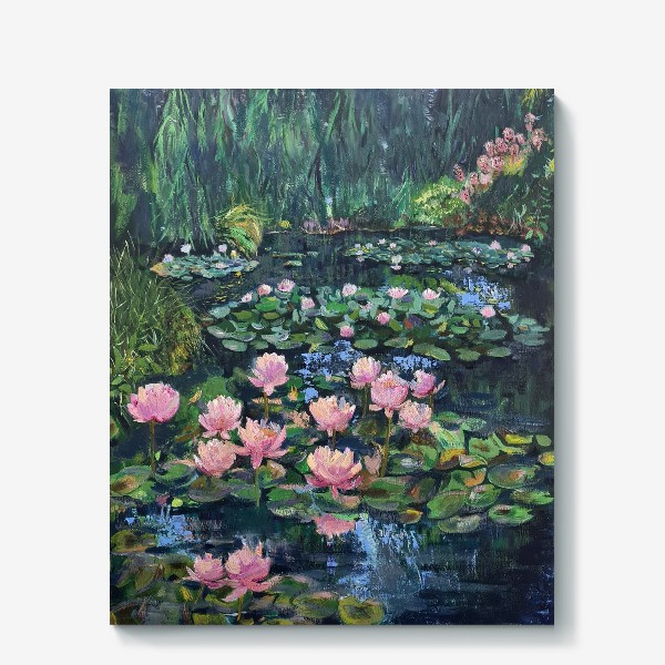 Холст «Озер цветов»