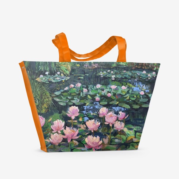 Пляжная сумка «Озер цветов»