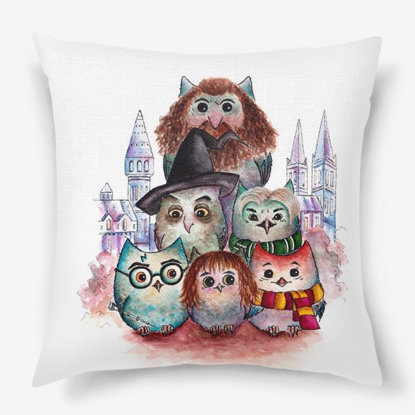 Подушка «Гарри Поттер " OWL version "»