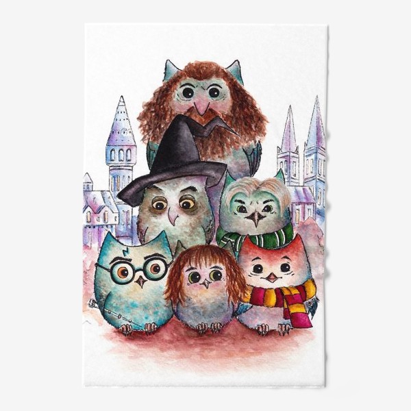 Полотенце «Гарри Поттер " OWL version "»