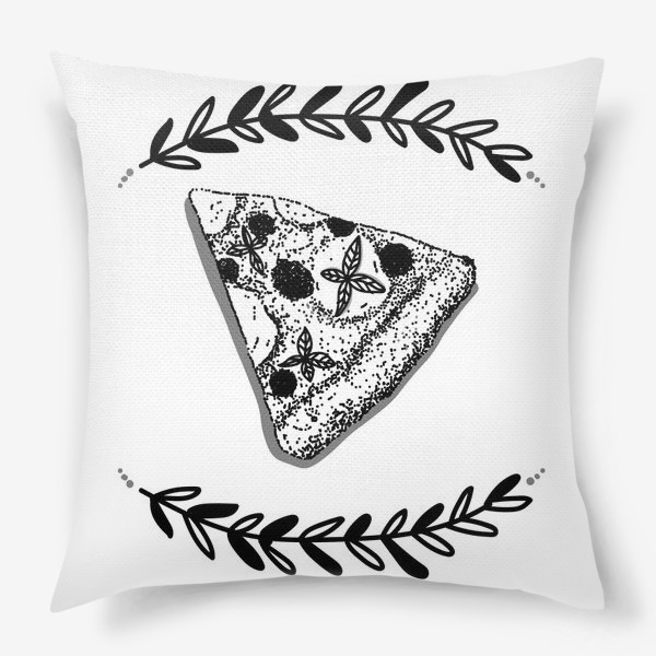 Подушка «Кусочек пиццы»