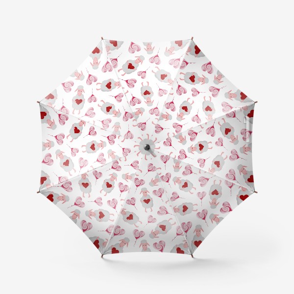 Зонт «Овечка с сердечком»