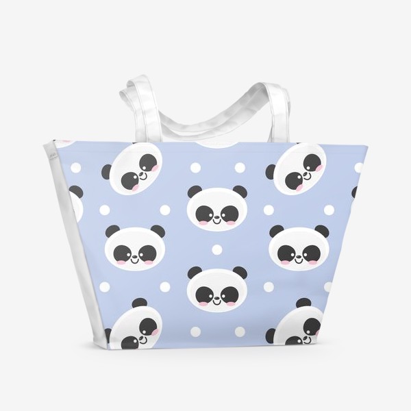 Пляжная сумка «Милая панда»