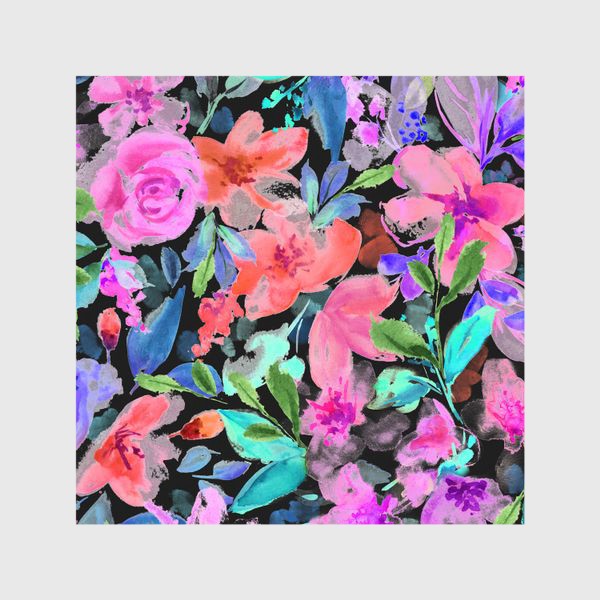 Шторы «Watercolor Flowers»