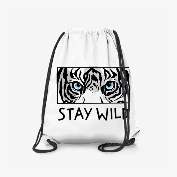 Рюкзак «Stay wild. Глаза тигра»