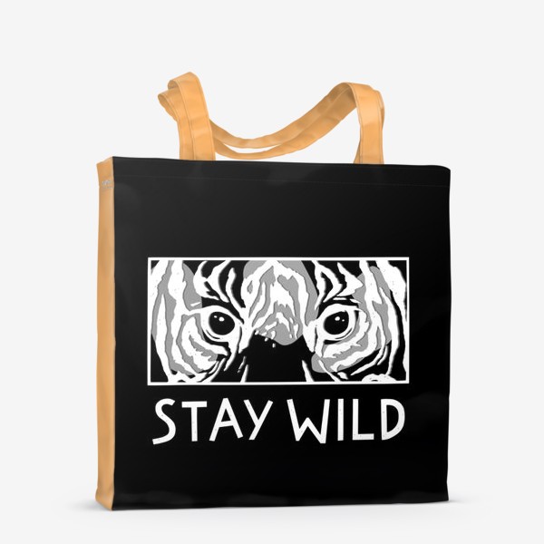 Сумка-шоппер &laquo;Stay wild&raquo;