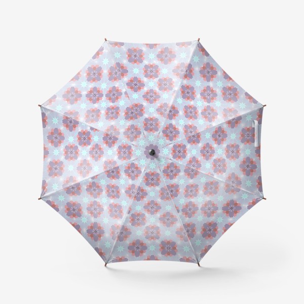 Зонт «Зимние цветы»