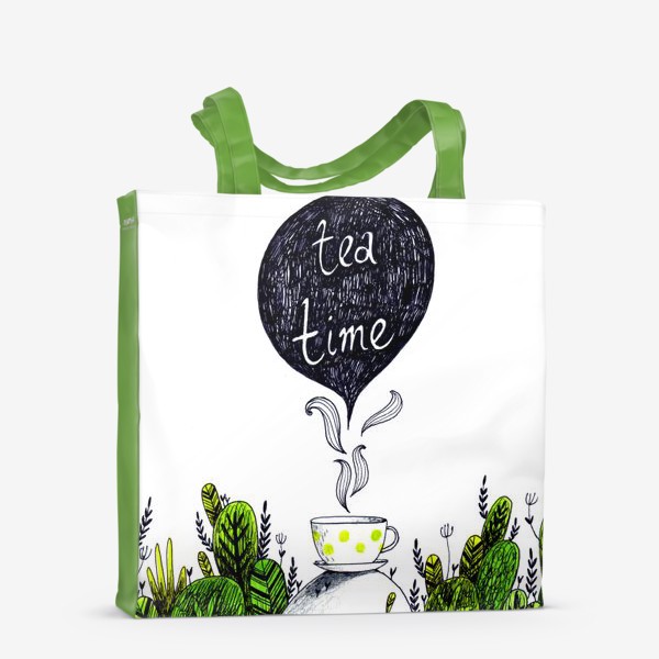 Сумка-шоппер «Время чая»