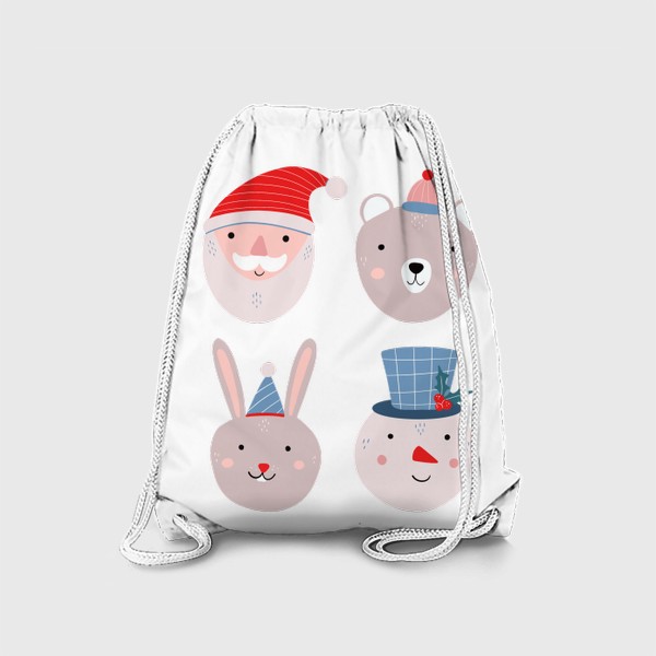 Рюкзак «Новогодние персонажи»