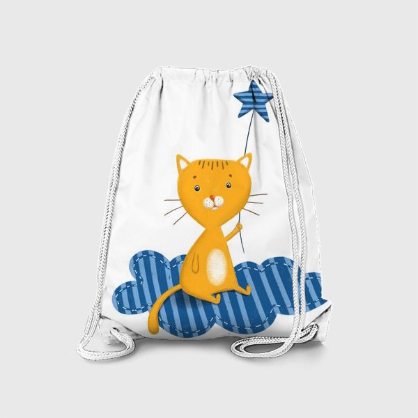 Рюкзак «Котик со звездой»