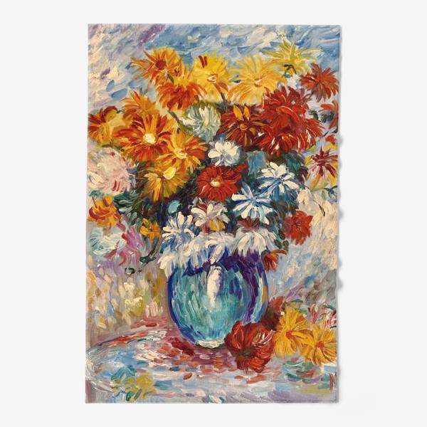 Полотенце «Цветы от Ренуара »