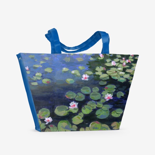 Пляжная сумка «Water lilies»