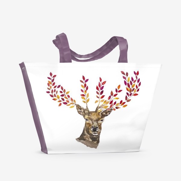 Пляжная сумка «Благородный олень»