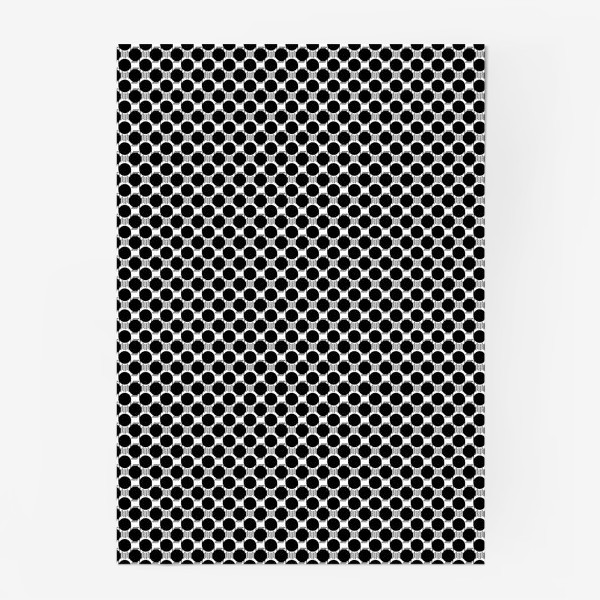 Постер «Геометрический белый и черный»