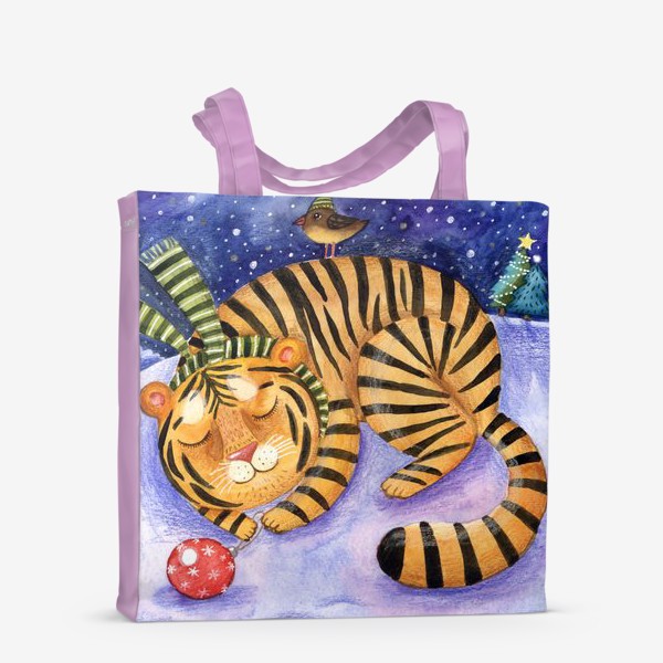 Сумка-шоппер «Спящий тигр»