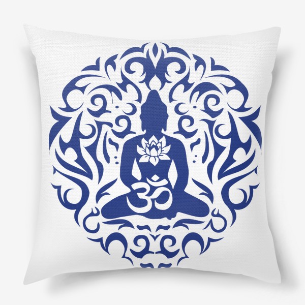 Подушка «Будда медитация»