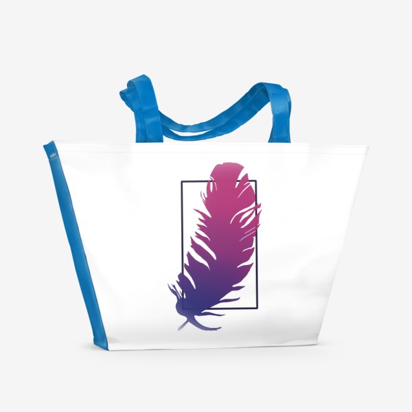 Пляжная сумка «Перо»