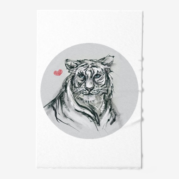 Полотенце «Влюбленный тигр»