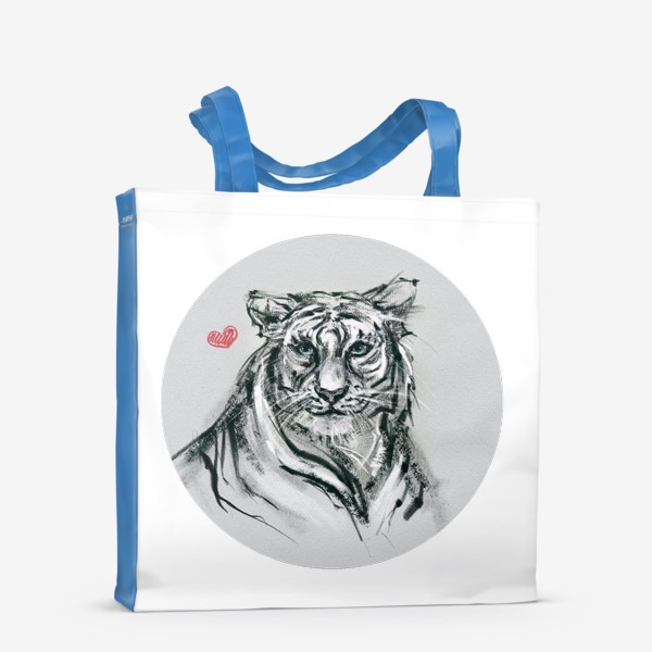 Сумка-шоппер «Влюбленный тигр»