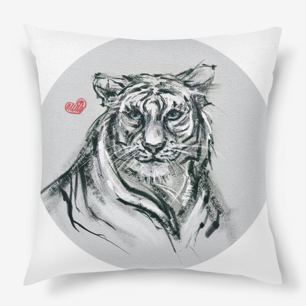 Подушка «Влюбленный тигр»