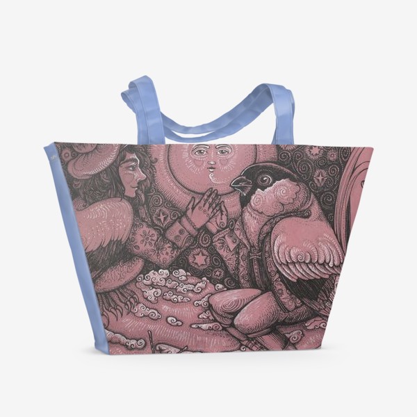 Пляжная сумка «Мухомор»