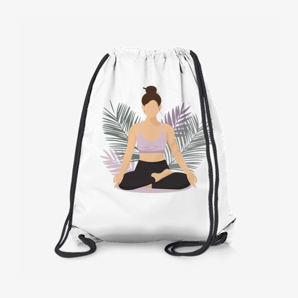 Рюкзак «Yoga faceless»